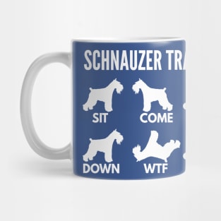 Schnauzer Training Schnauzer Dog Tricks Mug